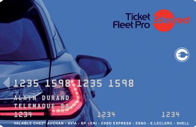 carte carburant prépayée|Carte Carburant Ticket Fleet Pro : Carte multi.
